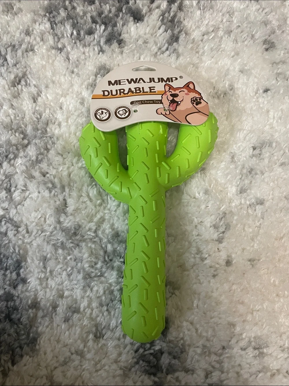 Durable Cactus Dog Chew Toy